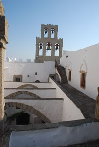 Inside the monastery of St John