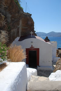Chapel built out of a cave.