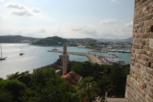 Bodrum Harbour entrance