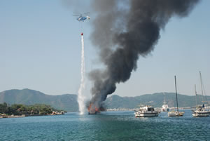 A bit of practice needed here as anything short of a direct hit is a total waste of time.