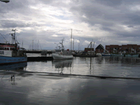 Klinholm harbour in Denmark