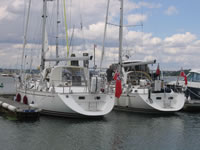 Trip from Suffolk to the Solent in Serafina of Maldon, a Najad 460 Blue water cruising with Rob and Sarah Bell