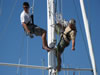 Hanging around