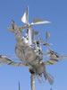 Mobile sculptures in Lagos