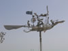 Mobile sculptures in Lagos