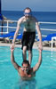 Synchronised swimming?