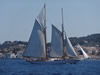 Classic yacht regatta off Spetses island